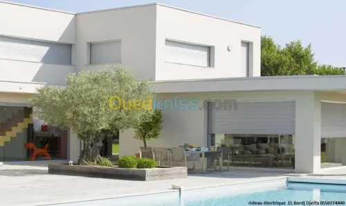 rideau metallique electrique