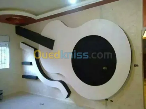 tous decortion en placo et en ciment