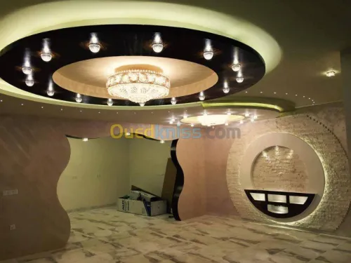 tous decortion en placo et en ciment