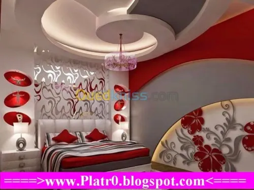 tous decortion en placo et en ciment