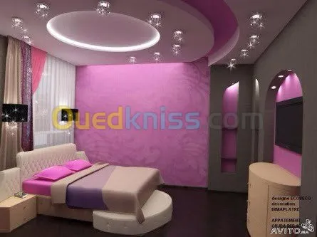 tous decortion en placo et en ciment