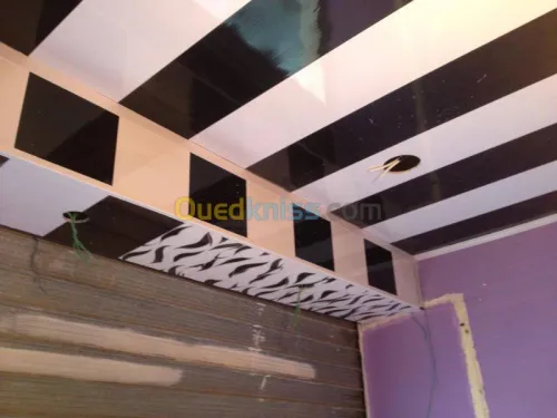 tous decortion en placo et en ciment