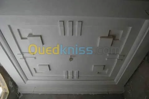 tous decortion en placo et en ciment