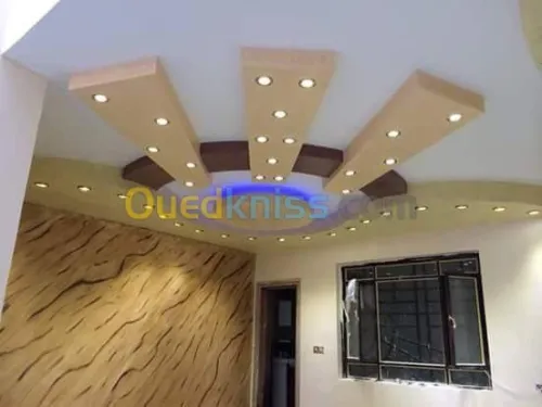 tous decortion en placo et en ciment