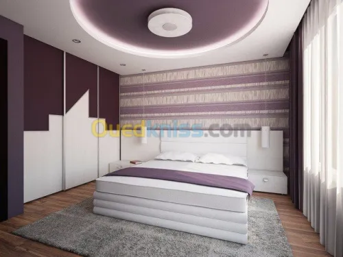 tous decortion en placo et en ciment