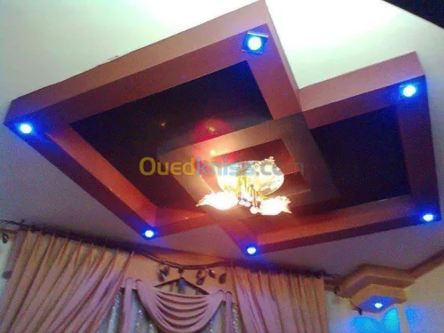 tous decortion en placo et en ciment