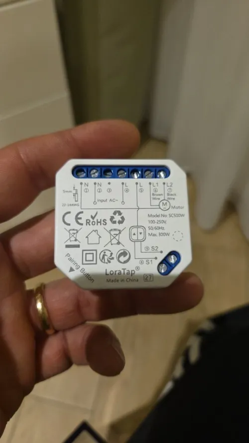 Switch volets roulant smart wifi