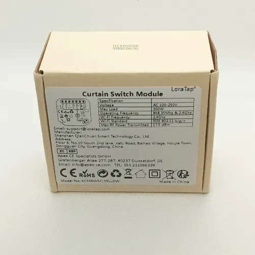 Switch volets roulant smart wifi