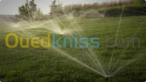 installation de l'arrosage automatique