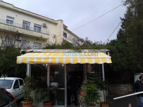 Tinda commercial, Store banne pergola