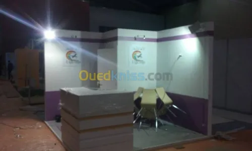 REALISATION DE STAND , AMENAGEMENT