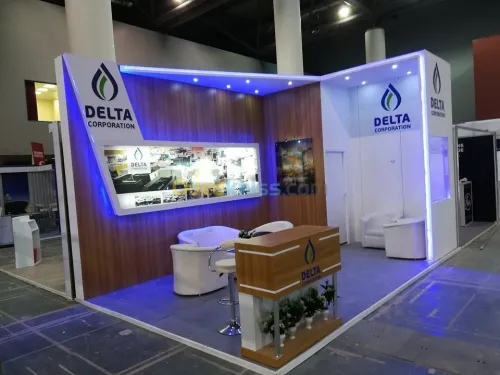 REALISATION DE STAND , AMENAGEMENT