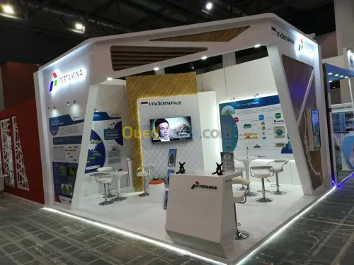 REALISATION DE STAND , AMENAGEMENT