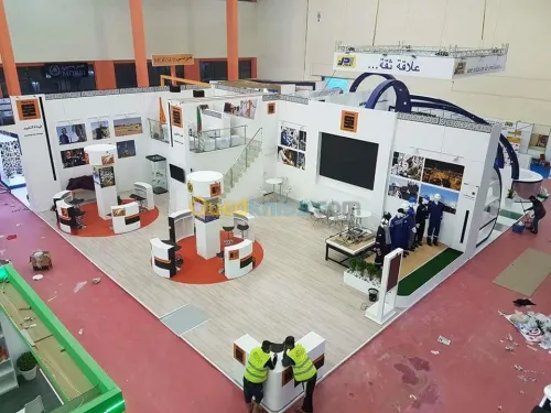 REALISATION DE STAND , AMENAGEMENT