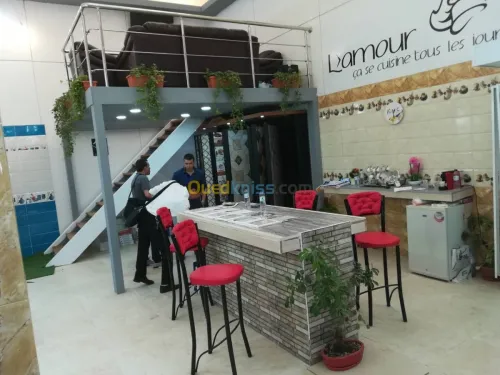 REALISATION DE STAND , AMENAGEMENT
