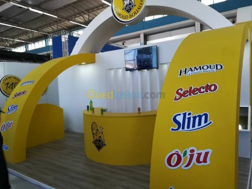 REALISATION DE STAND , AMENAGEMENT