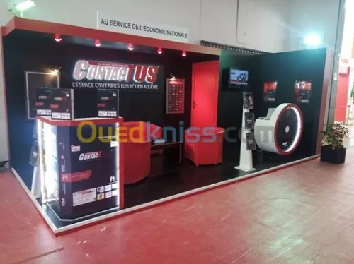REALISATION DE STAND , AMENAGEMENT