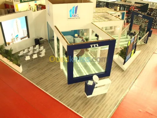 REALISATION DE STAND , AMENAGEMENT