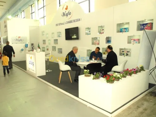REALISATION DE STAND , AMENAGEMENT