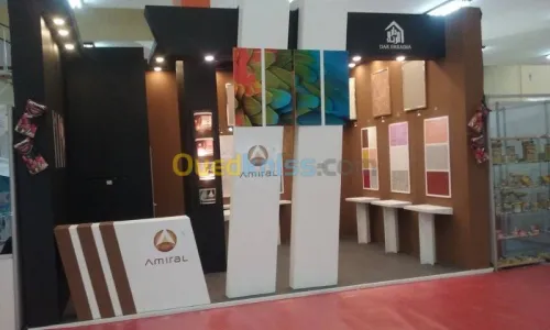 REALISATION DE STAND , AMENAGEMENT