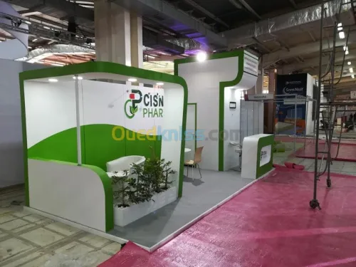 REALISATION DE STAND , AMENAGEMENT