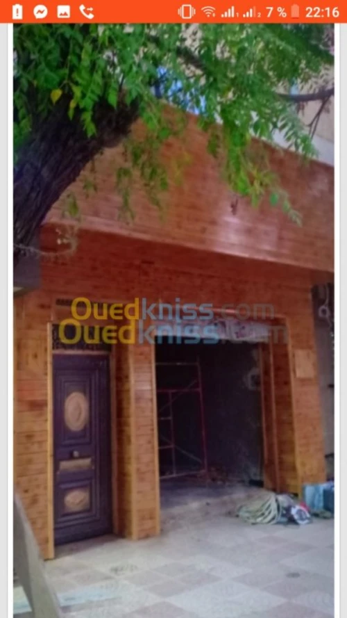 Habillage bois.allucobond.mdf.alluminu