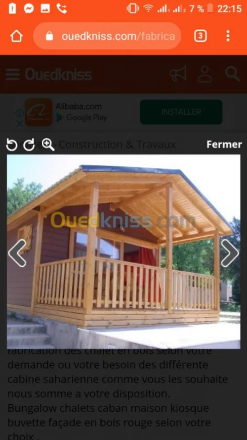 Habillage bois.allucobond.mdf.alluminu