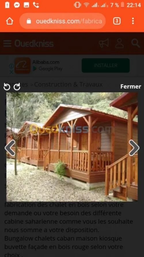 Habillage bois.allucobond.mdf.alluminu