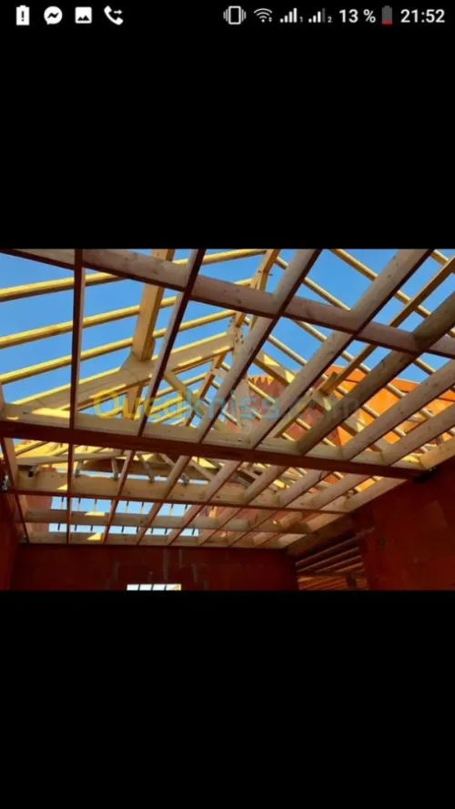 Habillage bois.allucobond.mdf.alluminu