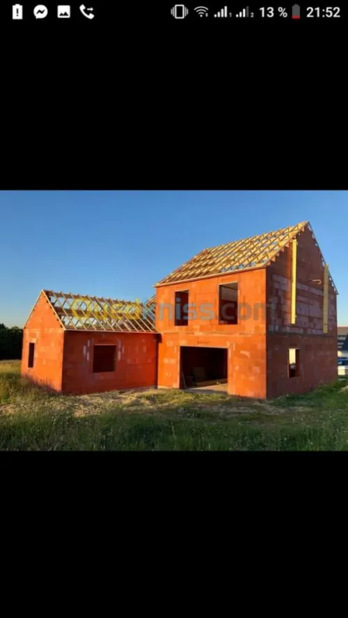 Habillage bois.allucobond.mdf.alluminu