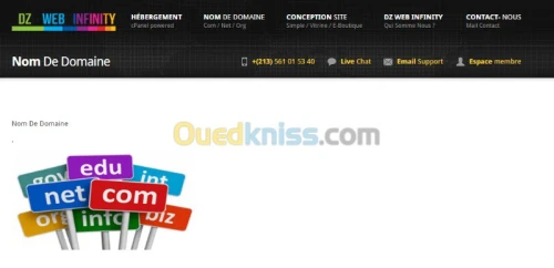 Enregistrement nom de domaine