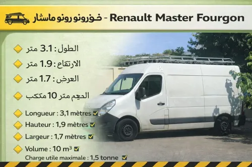 نقل البضائع والترحيل 10و20 طن | Transport de marchandises & déménagement 10/20 tonnes