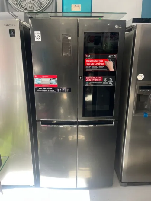 سعر افارréfrigérateur LG side by side GC-Q22FTQE #فيه دربة خفيفة #