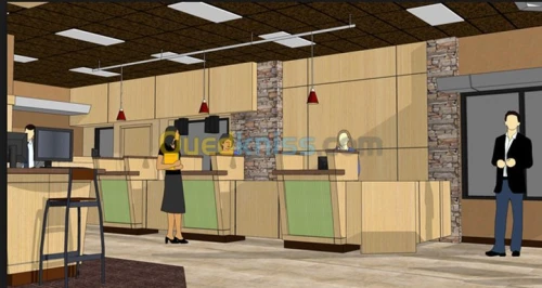 agencement des banques