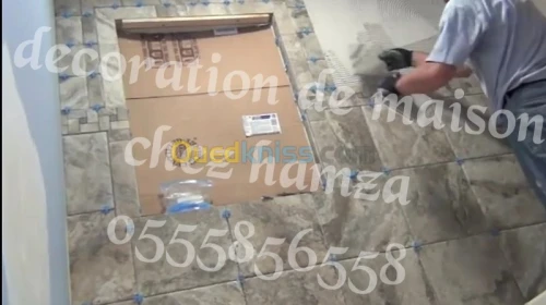 travaux de construction avec decore