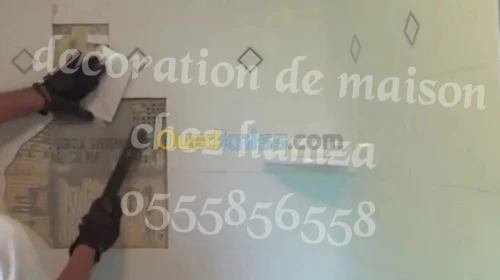 travaux de construction avec decore