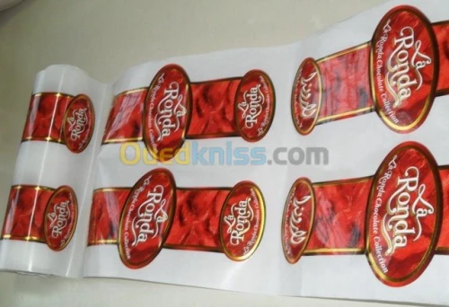 IMPRESSION FLEXO UV DES ETIQUETTES 