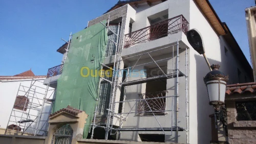 Revêtement de facade extérieur et deco