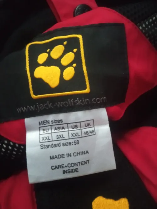 Veste jack wolfskin skin 