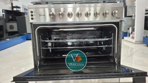 Cuisinière 5 feux marque géant verona inox
