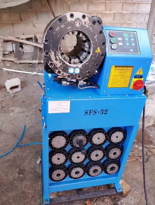 Machine sertisseuse de flexible hydraulique 2 pouce". 320v