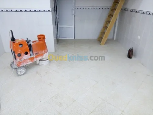 ponçage lustrage cristallisation  