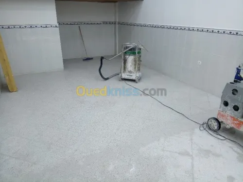 ponçage lustrage cristallisation  