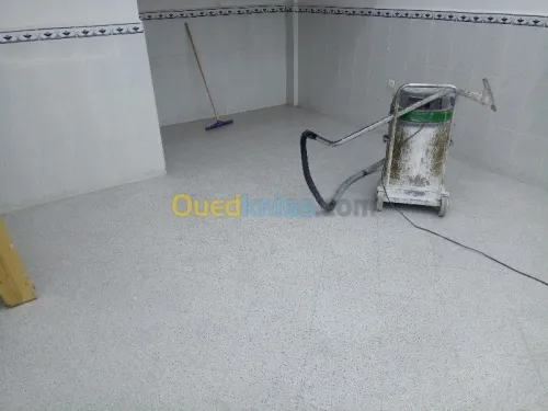 ponçage lustrage cristallisation  