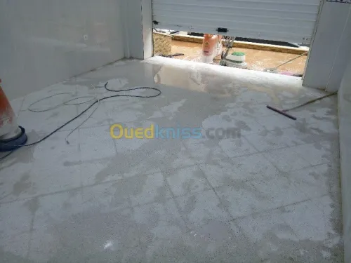 ponçage lustrage cristallisation  