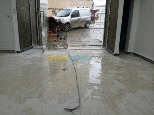 ponçage lustrage cristallisation  