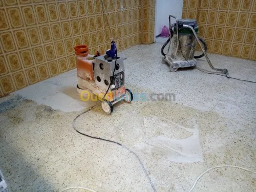 ponçage lustrage cristallisation  