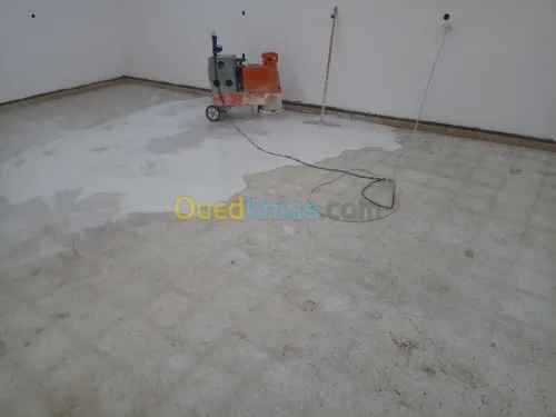 ponçage lustrage cristallisation  