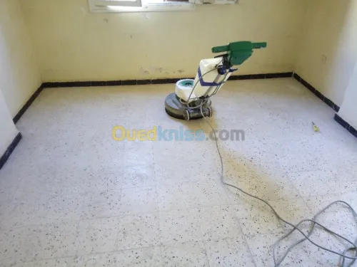 ponçage lustrage cristallisation  