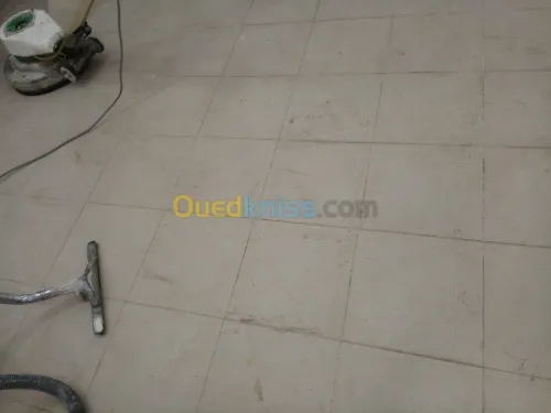 ponçage lustrage cristallisation  